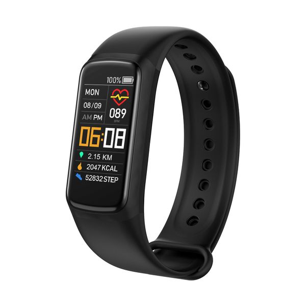 C7 Bracciale intelligente Cinturino Sonno Frequenza cardiaca Sport Brucia grassi Rilevamento intelligente Orologio Bluetooth Modalità multi-sport Orologio intelligente standby impermeabile di lunga durata