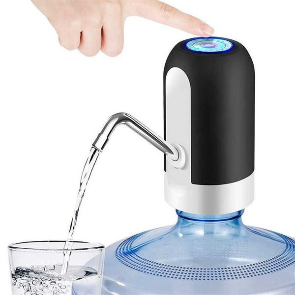 Automatische elektrische Wasserspenderpumpe mit USB-Aufladung, One-Click-Autoschalter-Trinkspender2551