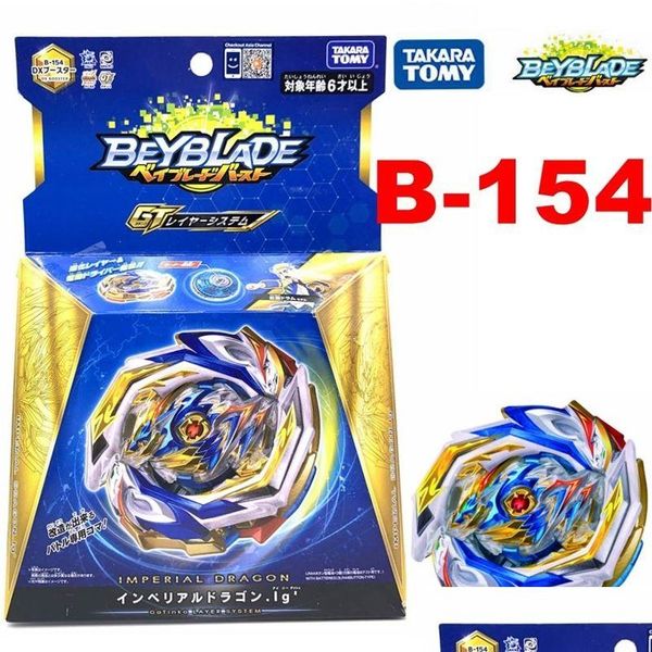 4D Beyblades Original Takara Tomy Beyblade Burst B-154 Imperial Dragon.Ig Dx Booster 100% аутентичность 201217 Прямая доставка Игрушки Подарки Cl Dhdct