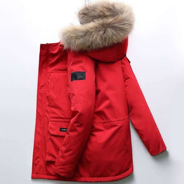 B vendita calda Canada Fashion Outdoor Cappotto invernale grande e alto Piumino di marca per uomo e donna UOMINI 31E0O