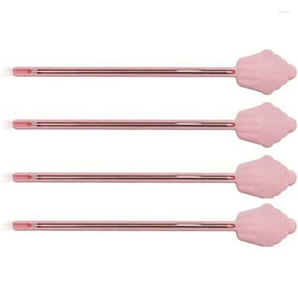 Moldes de cozimento Testador de bolo Testadores dobráveis ​​para cozimento de aço inoxidável Bolsa de bastão de chiffon Ferramentas de bolos 4pcs 4pcs