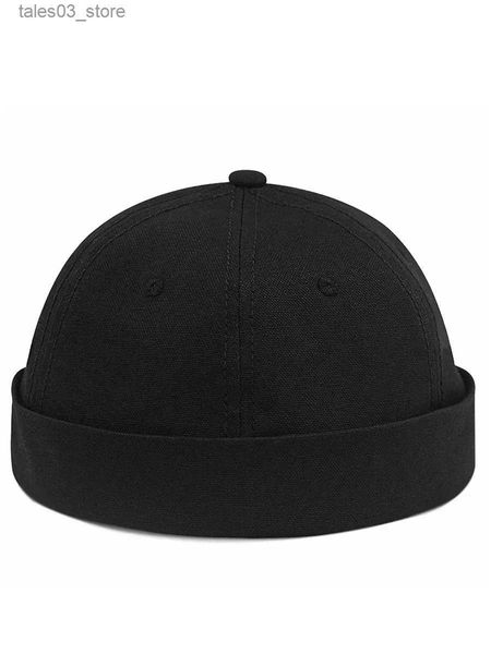 Berretti con teschio/berretti da uomo di grandi dimensioni Berretto Docker Skullcap Grande berretto da marinaio Beanie Cappelli Lady Beret Cappello senza tesa Skullcap Bonnet Papà Caps 56-61 cm 61-68 cm Q231130