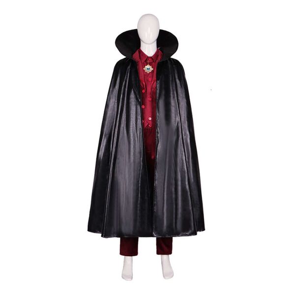 Costumi cosplay di Halloween I film Renfield Dracula Mantello e abiti uniformi Abbigliamento da prestazione da vampiro