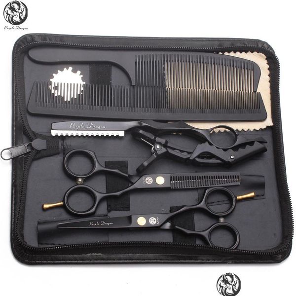 Haarschere Schneidanzug 5,5/6 440C Effilierschere Barber Makas Friseurrasierer Professionelle Promotion Drop Delivery Produkte Ca Dhhld