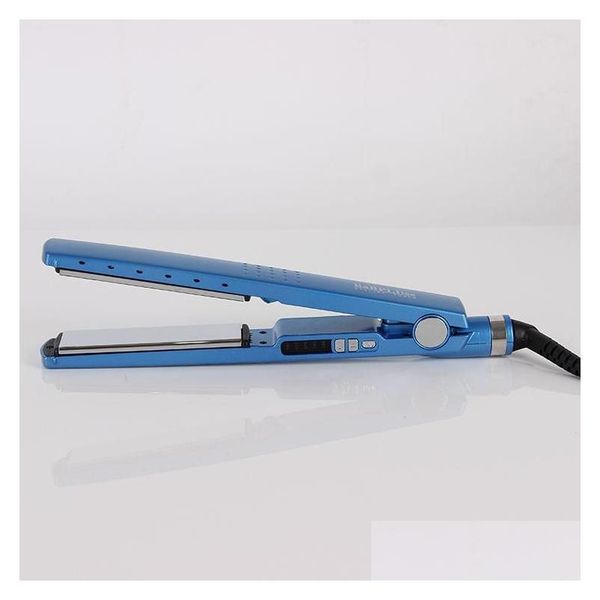 Alisadores de cabelo Flat Iron Hairs Straightener Perm Hine Nova Moda Estilista Ferramentas Eu Plug Us Drop Delivery Produtos Cuidados Styling Dhvgn