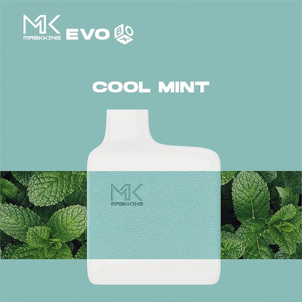 Оригинальные сигареты Maskking EVO BOX 5000 Puffs Одноразовые электронные сигареты Стартовый набор Vape Pen 12 мл Pod 550 мАч Аккумулятор Аутентичные оптовые вейперы desechables puff