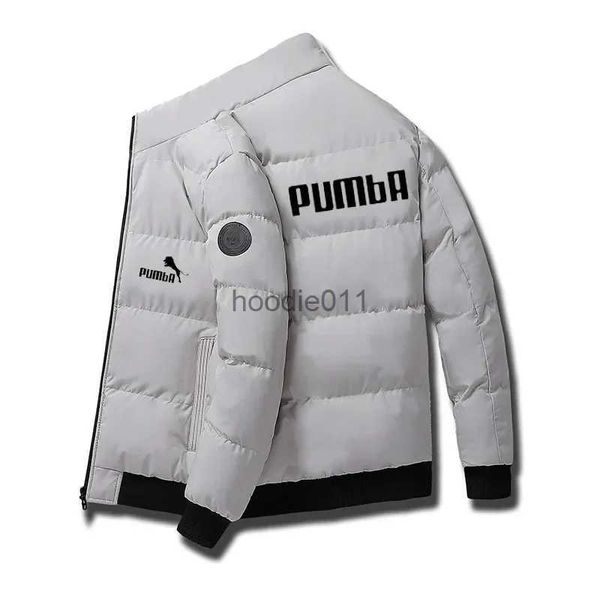Jaquetas masculinas 2023 inverno acolchoado para baixo casaco longo sle acolchoado jaqueta masculina em torno do pescoço casaco grosso l231130