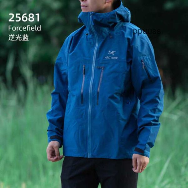 Designer Activewear Arcterys Jacket Outdoorkleding Heren Series Alpha SV Heren GTX Pro Hard Shell Charge Coat Outdoor Waterdicht Ademend 256 WNT9H