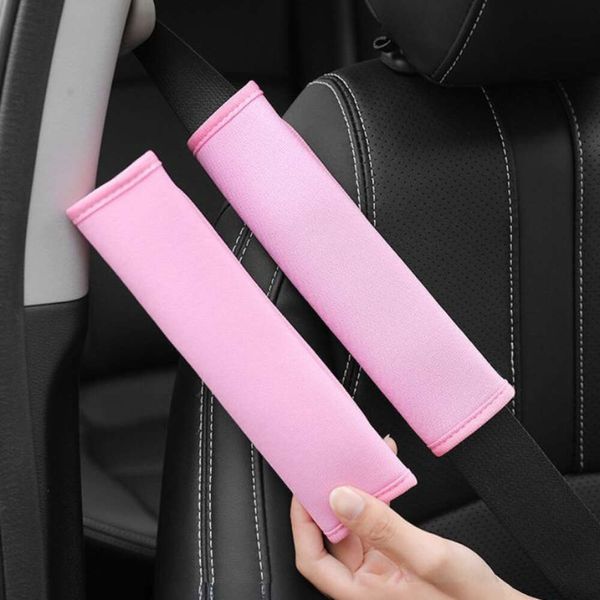 Upgrade 2PCS Auto Sicherheitsgurt Abdeckungen Versicherung Schulter Kissen Pad für Kinder Kinder Erwachsene Jugend Sicherheitsgurt Auto Innen Zubehör