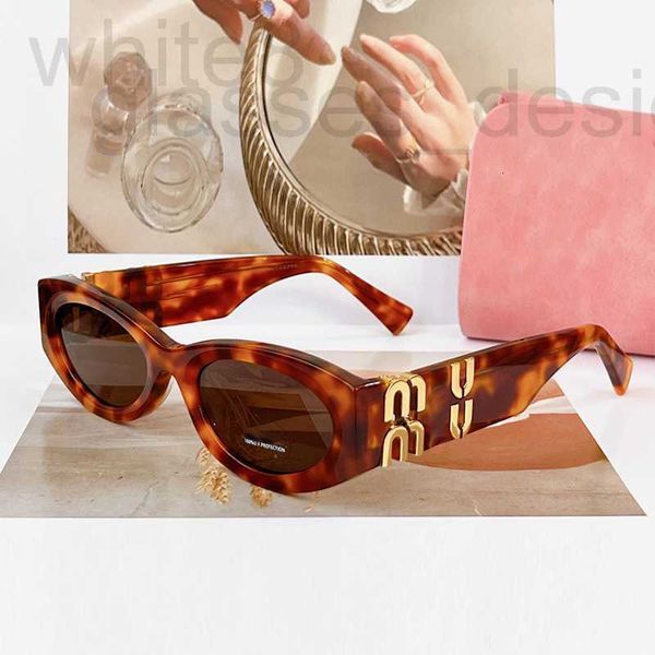 Óculos de sol designer óculos de sol para mulheres miumius oval mui luxo top senhoras boutique 1 highend melhor versão óculos quadro de acetato quadrado óculos