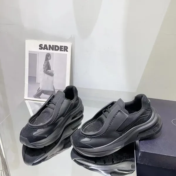 Arquivo Estilo Prax 01 Tênis de Couro Escovado Sapatos Masculinos Tecido de Camurça Elementos de Camurça Treinadores Respiração Esportiva Allure Runner Sola Skate Caminhada