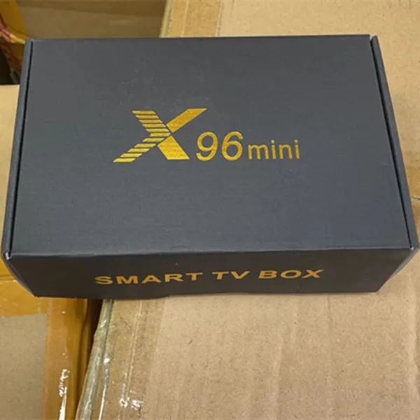 Smart TV Box X96 Mini Android 9.0 Amlogic S905W Quad core con WIFI 2.4GHz 1G 8G/2 16G Lettore multimediale EU US UK AU plug 12 LL