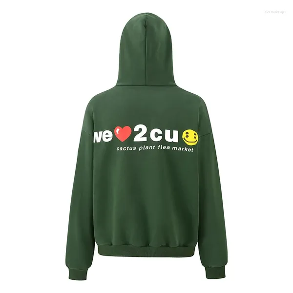 Männer Hoodies Hohe Qualität CPFM Kleidung Schäumen Druck Herbst Und Winter Mantel Straße Hip Hop Rap Fleece