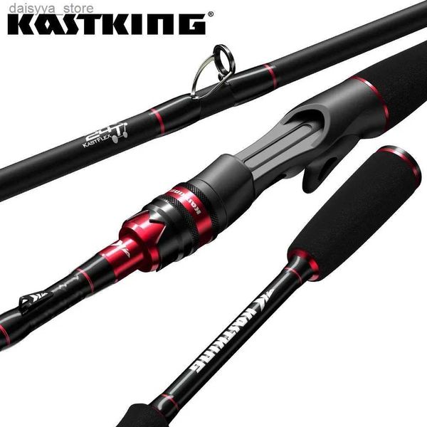 Boots-Angelruten KastKing Max Stahlrute Carbon Spinning Casting Angelrute mit 1,80 m 2,13 m 2,28 m 2,4 m Baitcasting-Rute für Bass-HechtangelnL23118