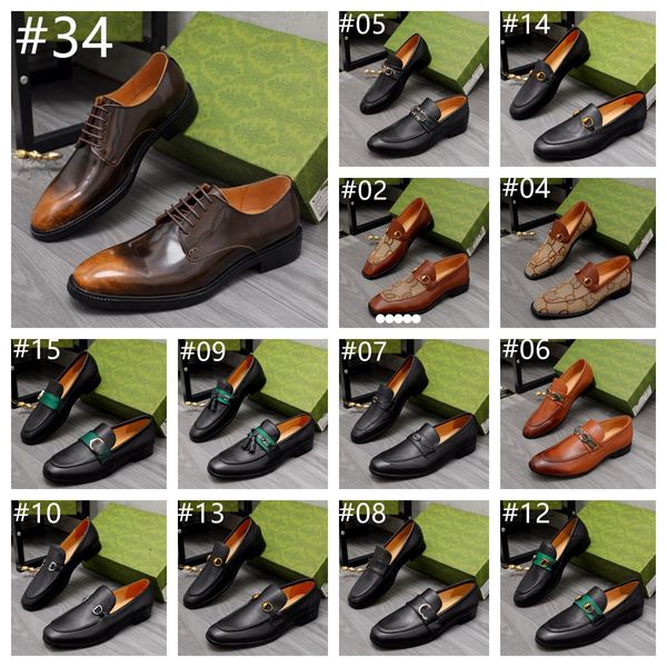Deri resmi düğün ayakkabıları tasarımcı erkekler ofis ayakkabıları için o ofis ayakkabıları sıradan erkek ayakkabı klasik erkekler elbise ayakkabı büyük boyut 38-45