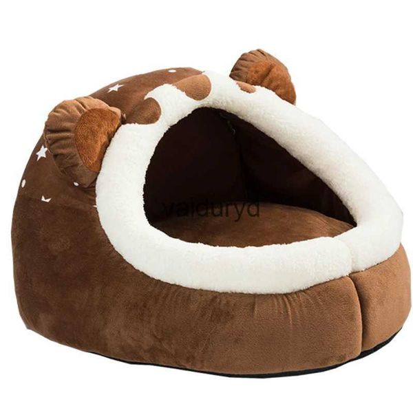 Camas para gatos Muebles Cama portátil para perros Casa autocalentable Acogedora tienda para dormir Cueva Interior Nido para gatitos Caseta para mascotas pequeñas y medianas Wintervaiduryd