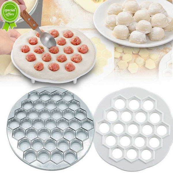 Novo 19 37 buracos cozinha massa prensa ravioli fazendo molde fabricante de bolinhos de bolinho de molde de bolinho de bolinho de bolinho de bolinho de bolinho de bolinho