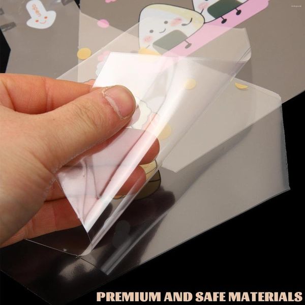 Conjuntos de louças Onigiri Wrappers Triângulo Bolas de Arroz Sacos Japonês Sushi Bolsa Recipientes Filme Carry Bolo Sanduíche