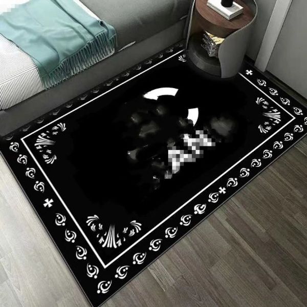 Marca de moda sala de estar tapete quarto parede-a-parede carpete cabeceira tapete nórdico personalizado vestiário