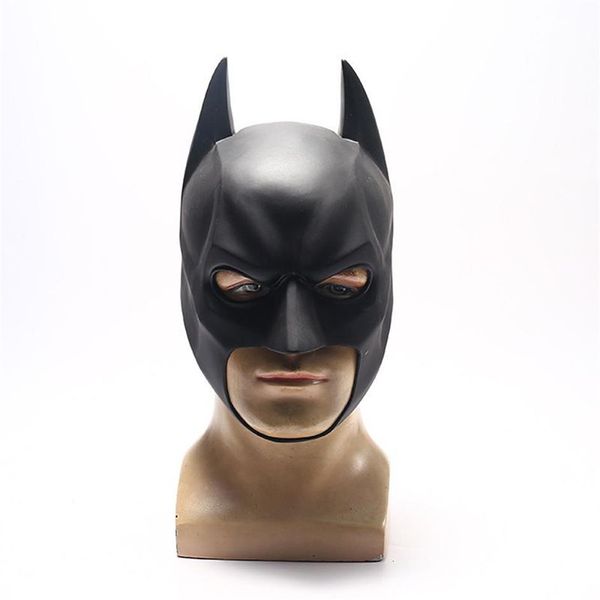 O Cavaleiro das Trevas Bruce Wayne Joker Máscaras Cosplay Morcegos 11 Redução Capacete Facial Macio Máscara de Látex PVC Adereços de Festa de Halloween 22071284w