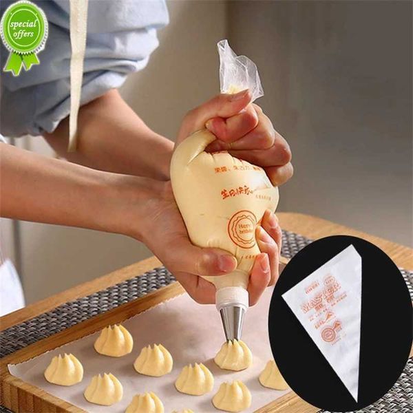 Nuovo 100 pz Ugello di Laminazione Sacchetto di Plastica Usa E Getta Trasparente di Piccole Dimensioni Torta Alla Crema Spremere Sacchetto di Cottura Dessert Gadget Da Cucina