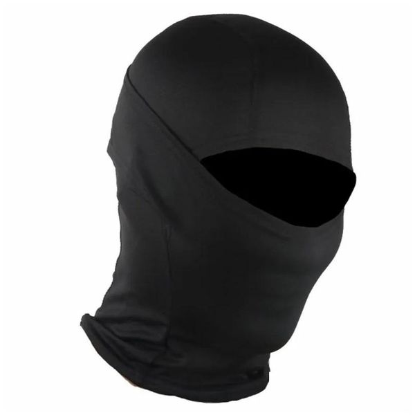 Cappellini da ciclismo Maschere Maschera tattica Airsoft Fl Face Clava Paintball Bicicletta Escursionismo Sciarpa Pesca Snowboard Sci Cappuccio Cappello Uomo Donna 220811 Dhg4M