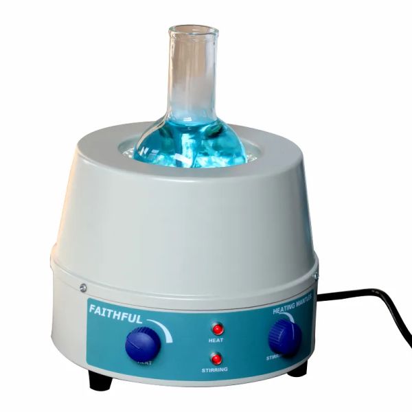 Agitador magnético de laboratório 98-ii-b-3000ml, manto de aquecimento, placa de agitação de laboratório, 220v/50hz, 0 ~ 1400rpm, 600w, máximo de 450 graus bj