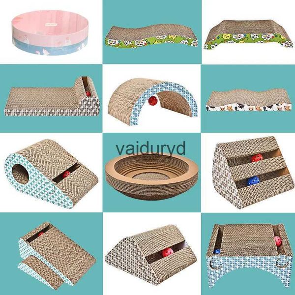 Kedi mobilya çizikler çizik tahtası pedi öğütme tırnakları interaktif koruma oyuncak oluklu büyük boy catw scrater cardboardvaiduryd