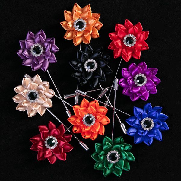 Pins Broschen Top Qualität Schichten Band Corsage Blume Brief OES Brosche Matrone Order Eastern Star Pin Für Frauen 230809