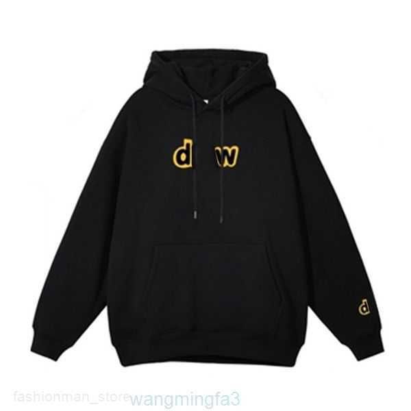 Herren Hoodies Sweatshirts Gelb Retro Smiley Gesicht Buchstaben Drucken T-shirt Frühling Trend Langarm Top High Street Drews Haus Mit Kapuze 10 J7SB