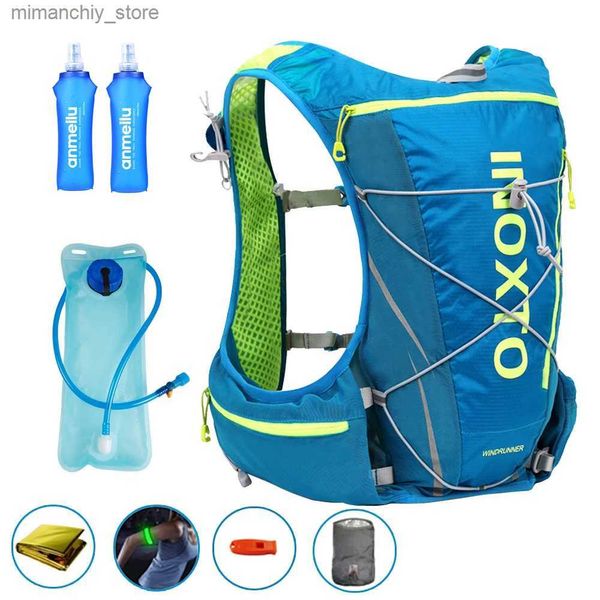 Sacos ao ar livre Correndo Colete de Hidratação Mochila Homens Mulheres Esporte Ao Ar Livre Mochilas Trail Maratona Jogging Caminhadas Mochila com Saco de Água Frasco Q231130