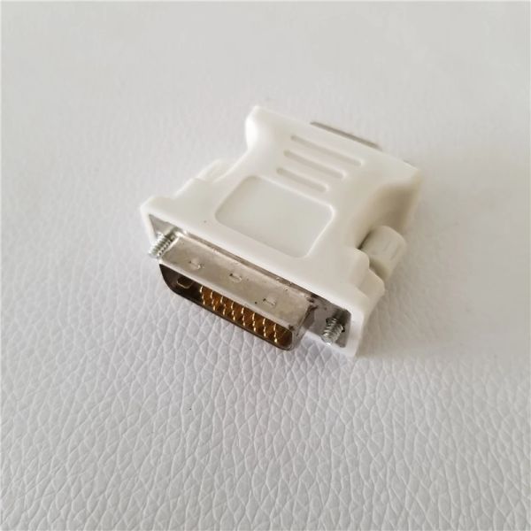 15-контактный адаптер DVI (24 + 1) к VGA, адаптер видеоконвертера DVI DVI-I (M) к VGA (F), 1 шт.