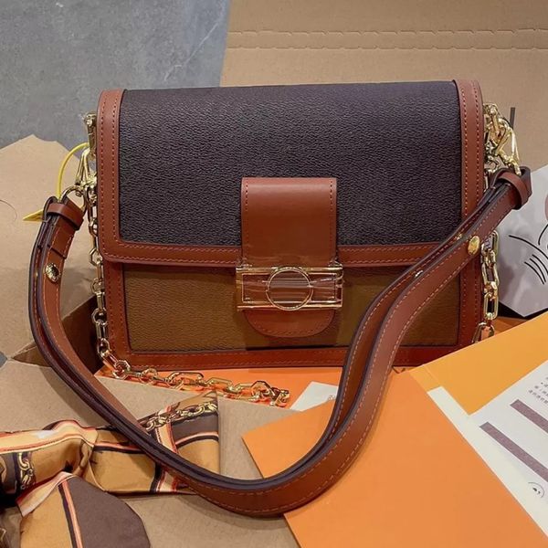 Designer de luxo feminino clássico envelope couro crossbody bolsas bolsa de ombro banquete compras casamento lazer pacote de negócios bolsa bolsa bolsa bolsa 25/17/8 cm