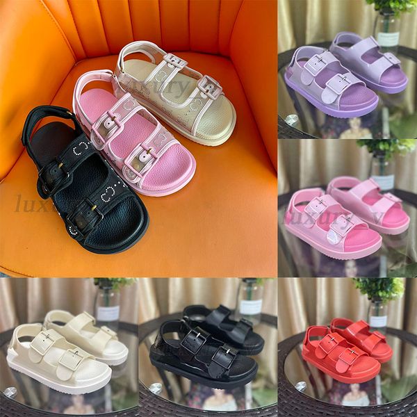 Дизайнерские женские сандалии Резиновые тапочки Mimi Double G Flip Flops Jelly Platform Slides Регулируемая пряжка Catton Slipper Summer Outdoor Sandal Box