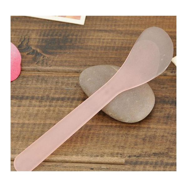 Outra fun￧￣o de jardim dom￩stico MTI Make Up Spoon M￡scara de pl￡stico Spoons Diy Cream mistura m￡scaras de bast￣o Ferramenta cosm￩tica Dh936