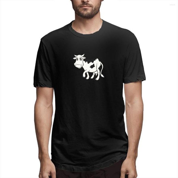 Herren-T-Shirts „Keep Calm And Love Cows“ Kurzarm-T-Shirt Sommeroberteile Mode-T-Shirts