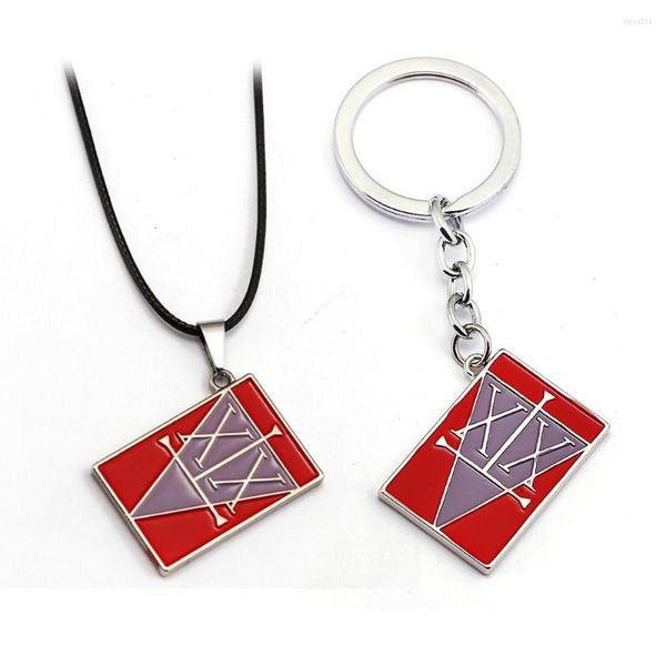 Подвесные ожерелья оптовые аниме Gon Freecss Killua Zoldyck Лицензия Mark Corlece Chaine Cosplay Jewelry