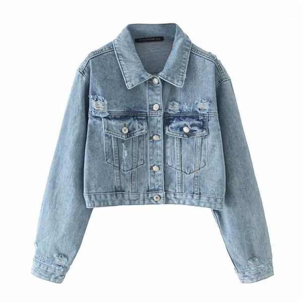 Giacche da donna Giacca primavera autunno Donna Toppe in denim Harajuku Plus Size Capispalla donna Donna 2023 II50NSJK