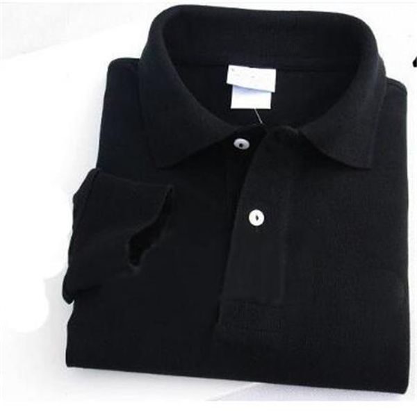 Abbigliamento di marca Nuovo di alta qualità Estate Donna Uomo Polo ricamo coccodrillo qulity Polo uomo cotone manica lunga camicia s-port maglie Plus XS-4XL