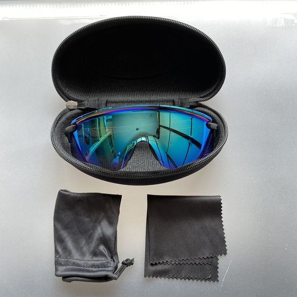 Fahrrad-Sonnenbrille, UV400-Objektiv, Fahrradbrille, Sport, Outdoor, Reitbrille, MTB-Fahrradbrille mit Etui für Männer und Frauen, Fahrrad-Sonnenbrille OO9471