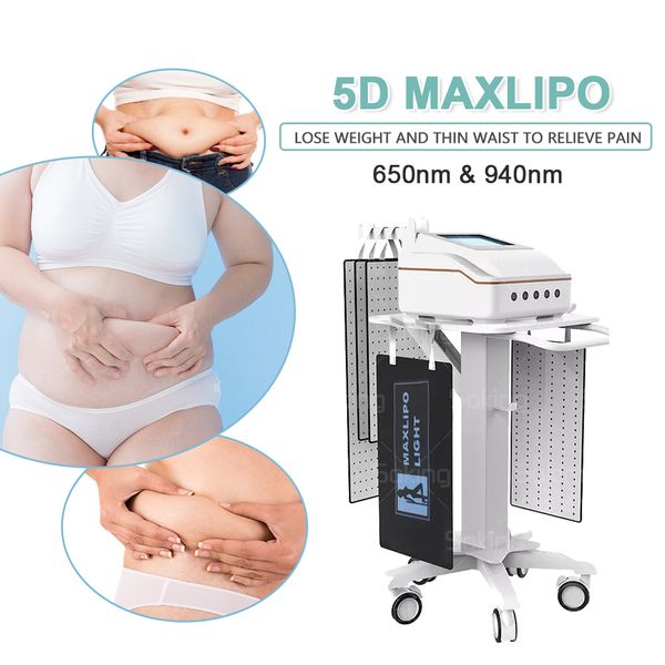 Cintura antidolore Uso domestico Dimagrante Cinture per terapia con luce rossa a infrarossi 660nm 850nm Trattamento corpo Perdita di peso Avvolgimento Attrezzatura lipolaser Rimozione cellulite Laser lipo