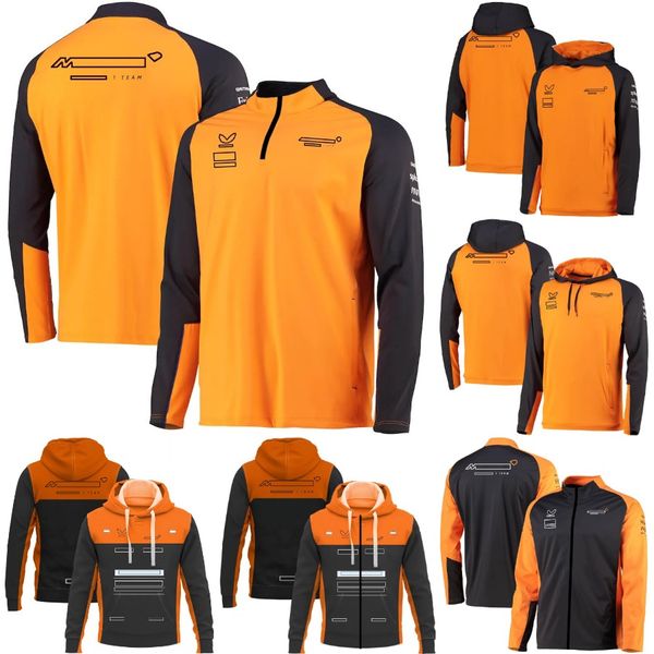 2023 YENİ F1 Ceket Hoodie Formül 1 Yarış Takımı Sürücüsü Hoodies Sweatshirt Bahar Sonbahar Erkek Giyim Serisi F1 T-Shirt Polo Gömlekleri