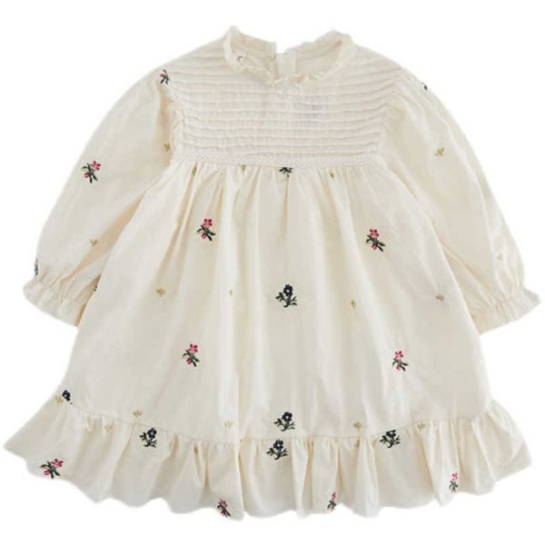 Della ragazza es Neonate Floreale 2023 Primavera Nuovi Bambini Vestiti Eleganti Capretti Svegli Vestito Dalla Principessa Alla Moda #7241 0131