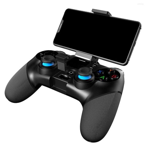 Oyun Denetleyicileri Kablosuz Bluetooth Gamepad 2.4G WiFi Pad Denetleyici Turbo Mobil Tetikleyici Joystick Android Akıllı Telefon TV Kutusu PC PS3
