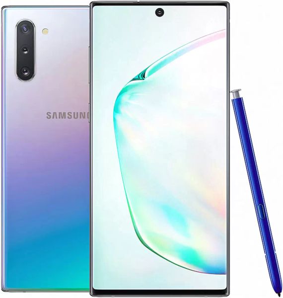 Восстановленный оригинальный смартфон Samsung Galaxy Note 10 Note10 N970U, восьмиядерный процессор, 8 ГБ ОЗУ, 256 ГБ ПЗУ, 6,3 дюйма, 4G LTE, разблокированный смартфон