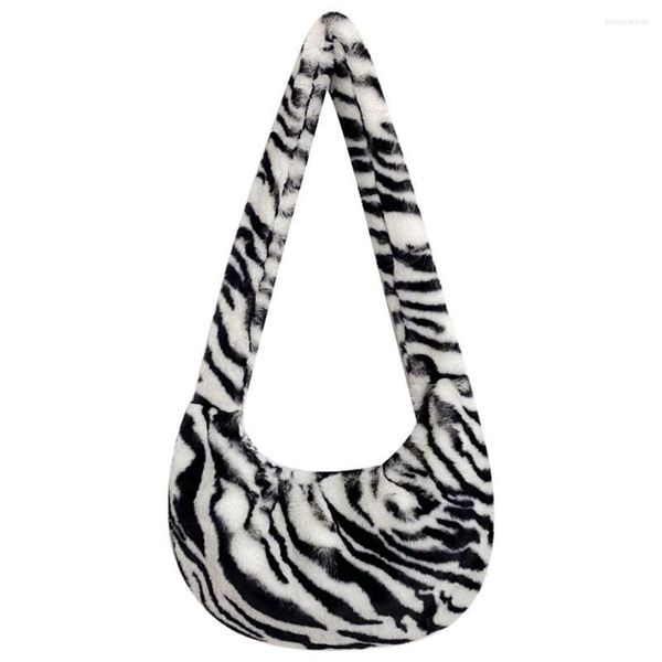 Borse da sera Donna Spalla Squisito Leopard Tiger Zebra Stripes Borsa di design con stampa per l'arredamento alla moda di Lady in stile vintage carino