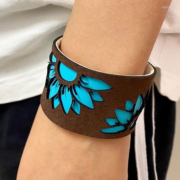 Bangle Boho 2 слои подсолнечный коров