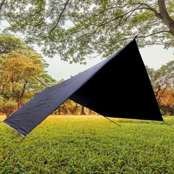 Schatten Markise Outdoor Camping Multifunktionale Hängematte Baldachin Matte Wasserdicht Und Sonnenschutz Diamant Gitter Tuch Zelt