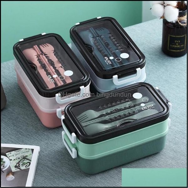 УЧЕТНЫЕ СВОБОДА STARS LUNGBOX MICROWAE HEATING Lunch Box Bento для школьника офисное работник 2Layer