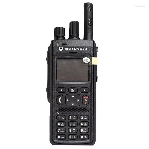 Walkie talkie mtp3250 portátil 350-470MHz 800MHz Rádio de duas maneiras com exibição colorida e teclado uhf vhfmotorola